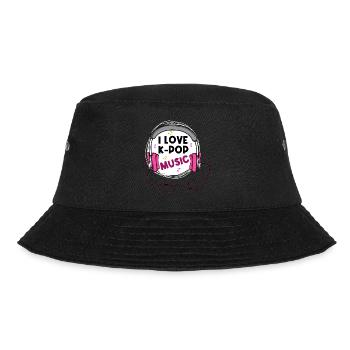 K-Pop-Musik Kpop süchtig Gift - Bucket Hat - Schwarz - Vorne - Lela (165cm)