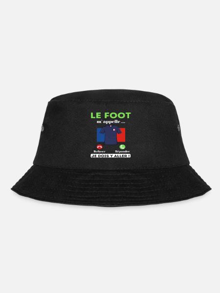 T shirt foot le foot m'appelle cadeau football - Bob - noir