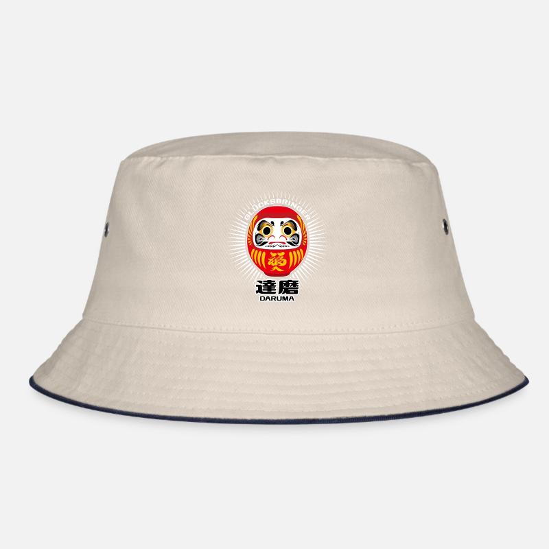 Daruma - Glücksbringer Bucket Hat