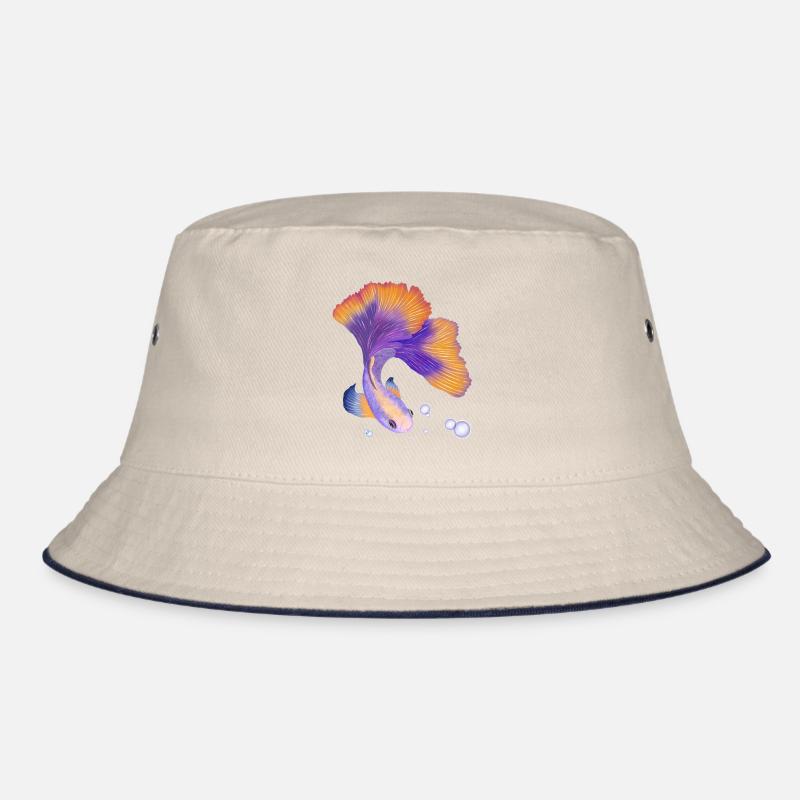 Fisch. Elegant unter Wasser Bucket Hat