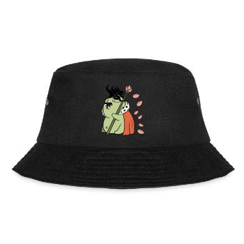 Frog - Comic - Bucket Hat - black - Front - Lela (165cm)