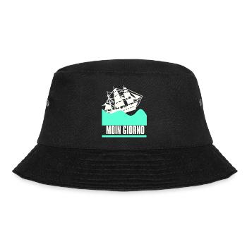 MOIN GIORNO - MoinJour 25 - Bucket Hat - Schwarz - Vorne - Lela (165cm)
