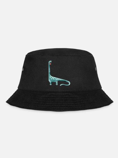 Brachiosaurus - Bucket Hat - Schwarz
