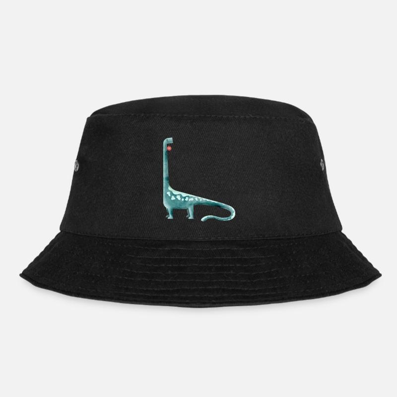 Brachiosaurus - Bucket Hat - Schwarz