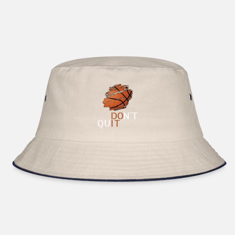 Basketball don't quit Bucket Hat