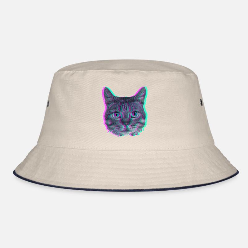Katzenkopf - Retro Bucket Hat