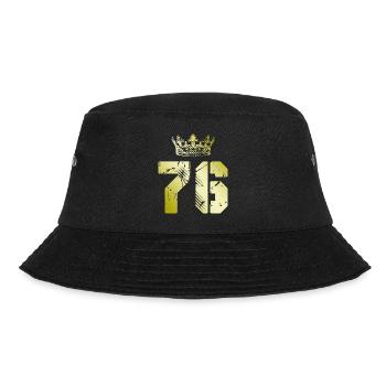 76 Number crown - Bucket Hat - black - Front - Lela (165cm)