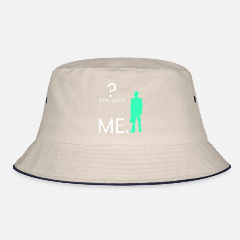 Wer ist reich? Ich. Bucket Hat