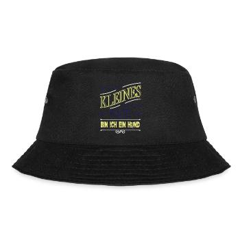 hunderasse windhund geburtstagsgeschenkidee zitat - Bucket Hat - Schwarz - Vorne - Lela (165cm)