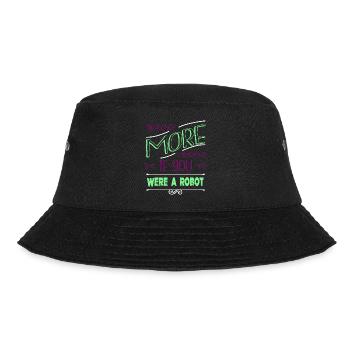 joke engineer humor quote funny quote build - Bucket Hat - black - Front - Lela (165cm)