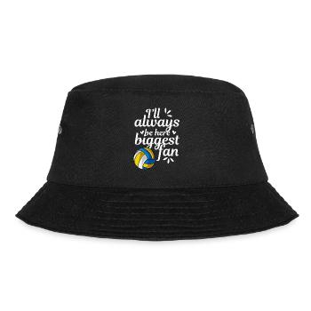I'll Always Be Here Volleyball Fan Volleyball-Team - Bucket Hat - Schwarz - Vorne - Lela (165cm)