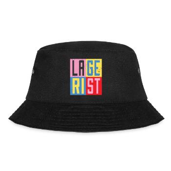 Lagerist Design - Bucket Hat - Schwarz - Vorne - Lela (165cm)