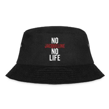 Nein Jacqueline Kein Leben - Bucket Hat - Schwarz - Vorne - Lela (165cm)