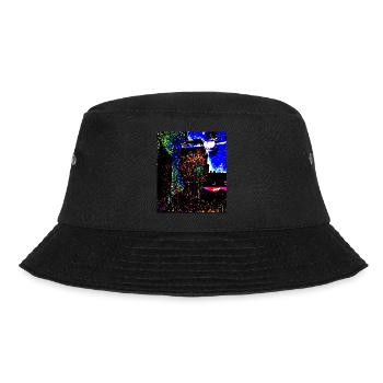 IM SCHATTEN DES VOLLMONDES - Bucket Hat - Schwarz - Vorne - Lela (165cm)