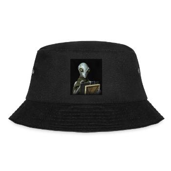 Alien artist - Bucket Hat - black - Front - Lela (165cm)