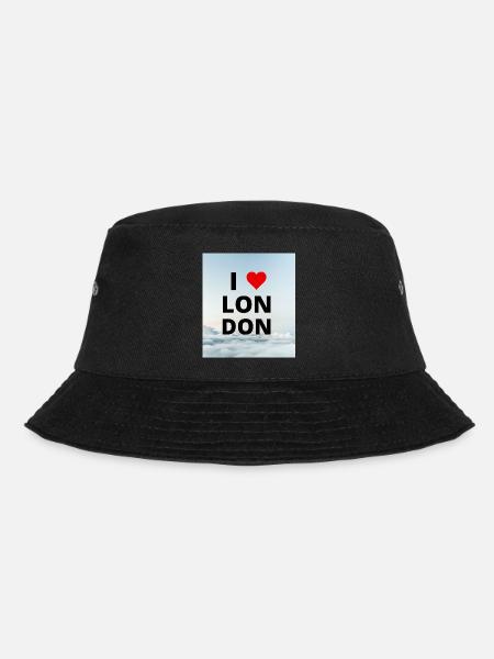 I LOVE LONDON - Bucket Hat - black