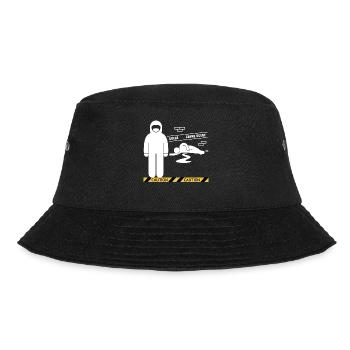 Tatort Forensics T-Shirt - Bucket Hat - Schwarz - Vorne - Lela (165cm)