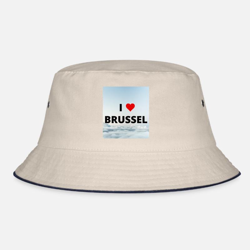ICH LIEBE BRÜSSEL Bucket Hat