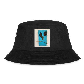 UNHAPPY - Bucket Hat - Schwarz - Vorne - Lela (165cm)