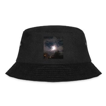 Moonshine in the dark - Bucket Hat - Schwarz - Vorne - Lela (165cm)