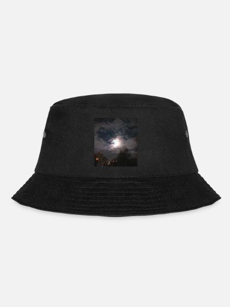 Moonshine in the dark - Bucket Hat - Schwarz