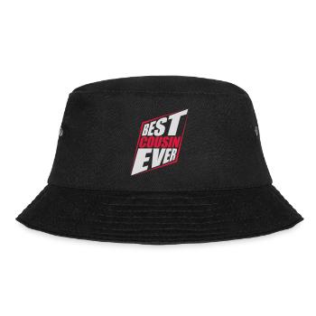 best cousin ever Zitat - Bucket Hat - Schwarz - Vorne - Lela (165cm)