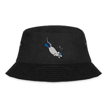 Scuba Colin - Bucket Hat - black - Front - Lela (165cm)