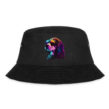 Beagle Dogs Beagles - Bucket Hat - black - Front - Lela (165cm)