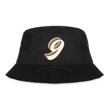 Vintage 9th Anniversary - Bucket Hat - black - Front - Lela (165cm)