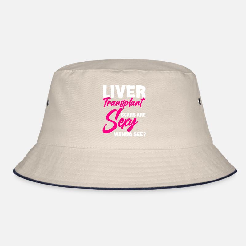 Lebertransplantation Organspender Organspende Bucket Hat