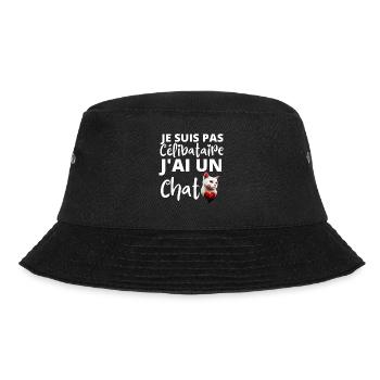 Je suis pas célibataire j'ai un chat - Bob - noir - Devant - Lela (165cm)