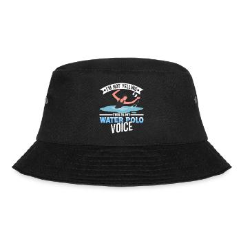 Water polo player water polo team coach - Bucket Hat - black - Front - Lela (165cm)