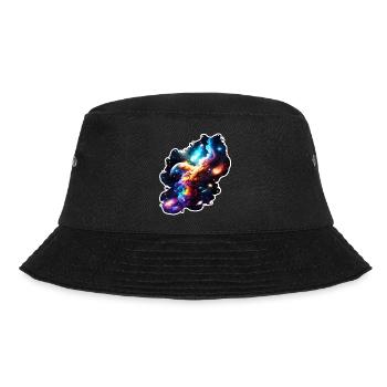 Galaxy, Universe, Cosmos, Space, Stars, Space - Bucket Hat - black - Front - Lela (165cm)
