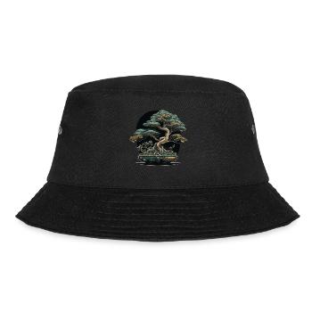 Perfekter Bonsai - Bucket Hat - Schwarz - Vorne - Lela (165cm)