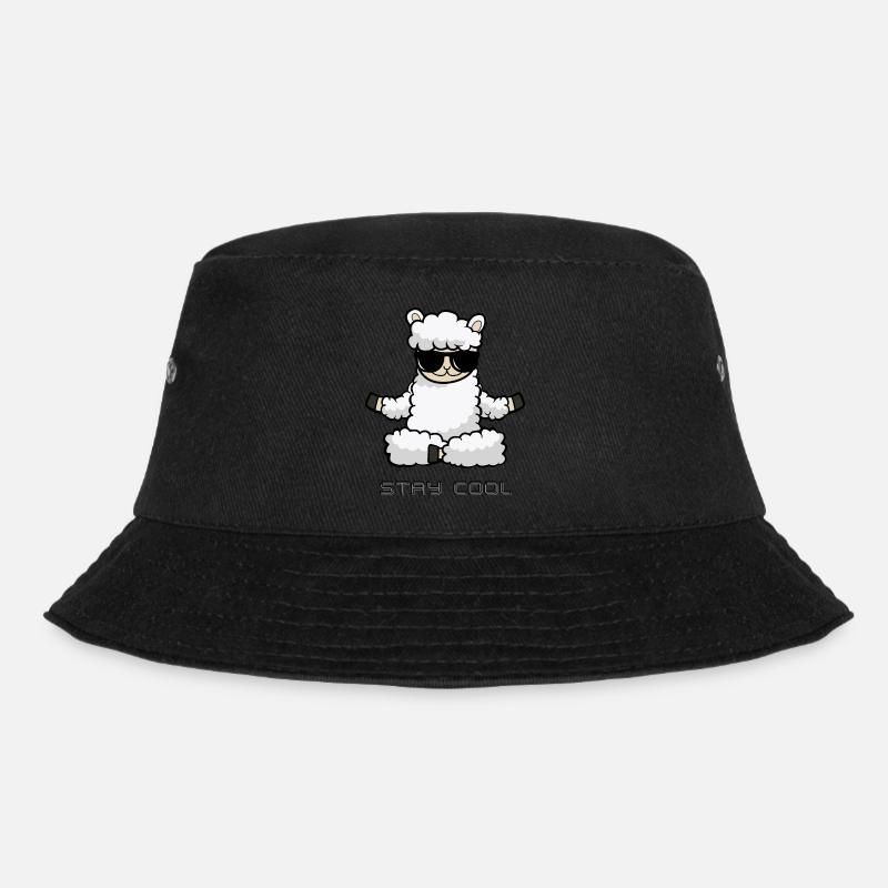STAY COOL 6 - Bucket Hat - Schwarz