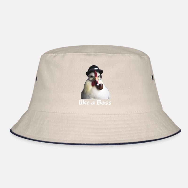 Rooster Boss Bucket Hat