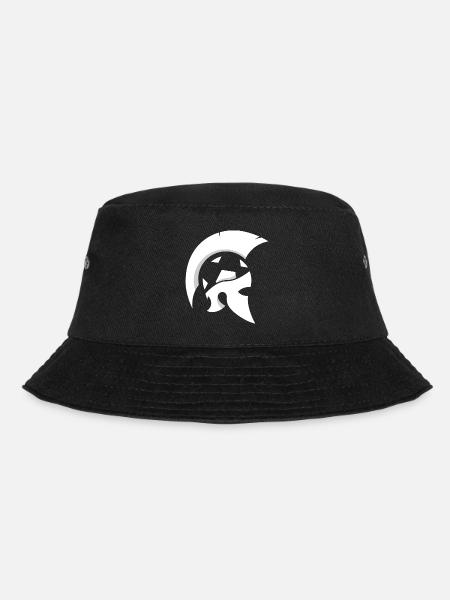 Sparta Helm Logo - Bucket Hat - Schwarz