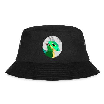 Maxkes BarneyDragoni - Bucket Hat - Schwarz - Vorne - Lela (165cm)
