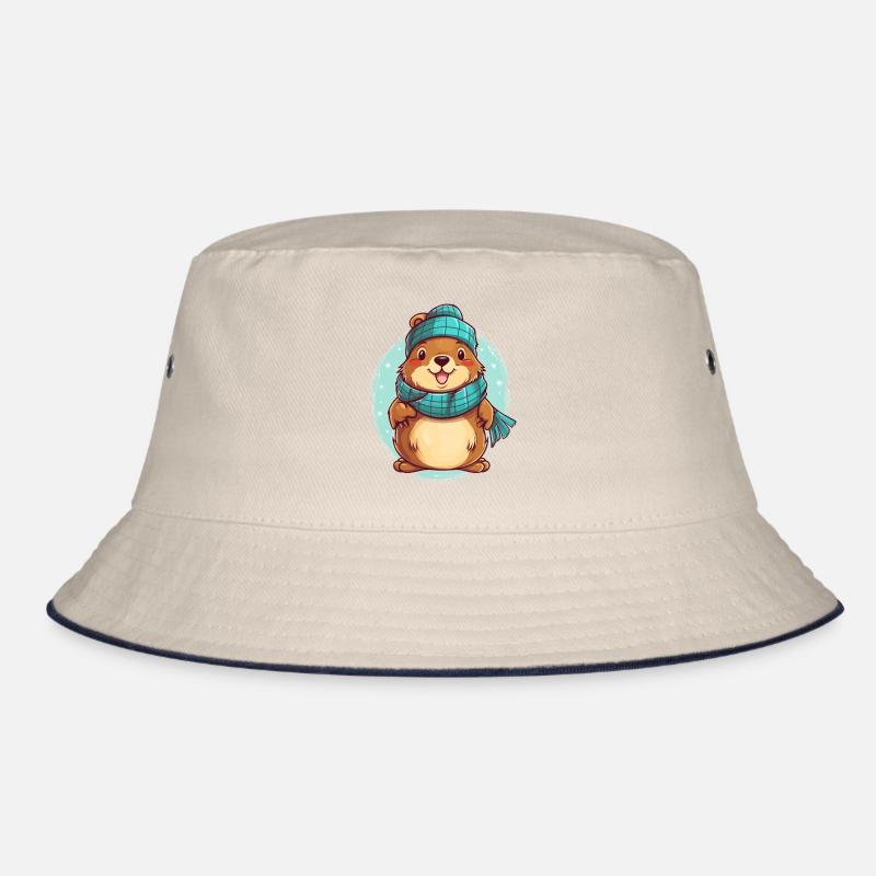 Cozy otter Bucket Hat