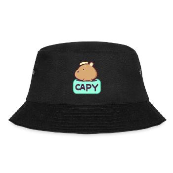 Hat Capybara - Bob - noir - Devant - Lela (165cm)