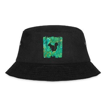 Squirrel E 71 B - Bucket Hat - black - Front - Lela (165cm)