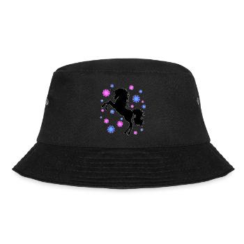 Unicorn Shadow - Bucket Hat - black - Front - Lela (165cm)