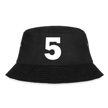 5 - Bucket Hat - Schwarz - Vorne - Lela (165cm)
