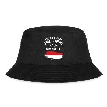 Je Peux Pas J'me Barre Au Monaco Vacances - Bob - noir - Devant - Lela (165cm)