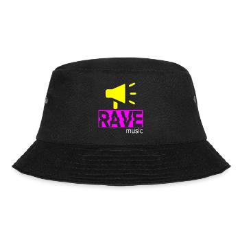 Rave music - Bucket Hat - black - Front - Lela (165cm)