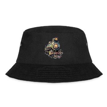 The steam locomotive was a technological innovation - Bucket Hat - black - Front - Lela (165cm)