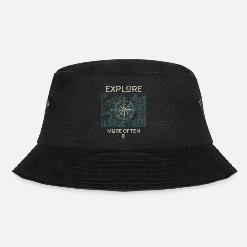 Explorez plus souvent - Bob - noir