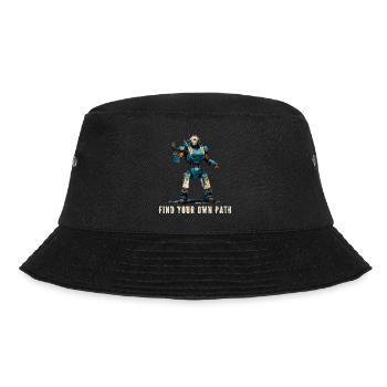 Finde deinen eigenen Weg 2 - Bucket Hat - Schwarz - Vorne - Lela (165cm)