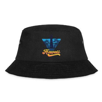 Hawaii Lighthouse Beach Design - Bucket Hat - black - Front - Lela (165cm)