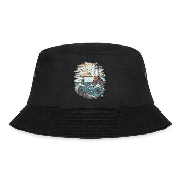 Power of Water: Hydroelectric Fun - Bucket Hat - black - Front - Lela (165cm)